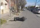 Accidente de tránsito entre un auto y una moto
