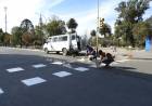 Nuevos cortes de tránsito para repintado de sendas peatonales en el centro  