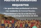 El Municipio de Coronel Rosales llama a postulantes para cubrir puestos de guardavidas en Pehuen Co
