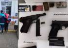 En un allanamiento se secuestraron armas y droga