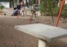 El Municipio de Coronel Rosales coloca juegos de mesas y sillas en Plaza de Villa del Mar