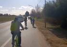 Se realizó una jornada de cicloturismo desde Punta Alta hasta Villa Arias