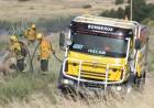 Bomberos Voluntarios de Punta Alta prestan colaboración en Villa Ventana