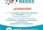 Se reciben las anotaciones para "Creando redes"