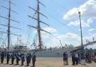 La fragata ARA “Libertad” realiza actividades en Puerto Belgrano