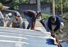Comenzaron los trabajos de reparación en la Escuela 7 de Villa Arias