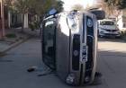 Un hombre fue asistido tras un vuelco