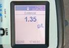 Alcoholemia positiva para un motociclista
