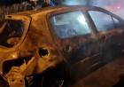 Pérdidas totales en el incendio de un auto que se encontraba estacionado