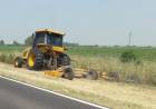 Vialidad Nacional pone en condiciones óptimas el sector de la rotonda de Ruta 3 y Ruta 249
