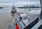 Unidades navales argentinas y brasileñas zarparon para la última etapa del Fraterno XXXVII