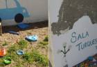 Niños de 10 años vandalizaron el patio del Jardín de Infantes 905