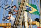 La fragata ARA “Libertad” se despidió de Río de Janeiro