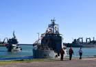 El multipropósito ARA “Punta Alta” regresó a la Base Naval Puerto Belgrano