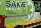 Un motociclista debió ser trasladado al hospital tras un accidente de tránsito