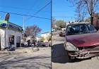 Una motociclista herida en un accidente de tránsito en Humberto y San Martín