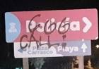 Aparecen pintadas con el “666” en Pehuen Co, a horas del incendio en la capilla