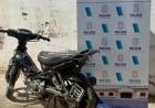 Un hombre fue aprehendido por circular en una moto con numeración limada