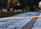 Se espera un brusco descenso de temperatura por viento Sur y no descartan nevadas en la zona