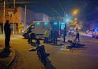 Dos motociclistas resultaron heridos tras chocar contra una camioneta