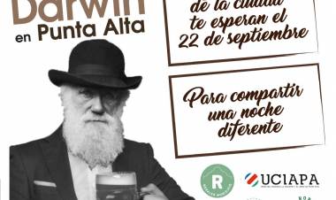 Con propuestas gastronómicas, se celebrará “La noche de Darwin en Punta Alta” 