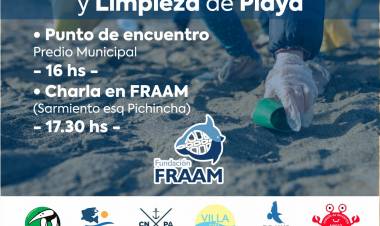 Este sábado se realizará el 6° censo y limpieza de playas en Villa del Mar 