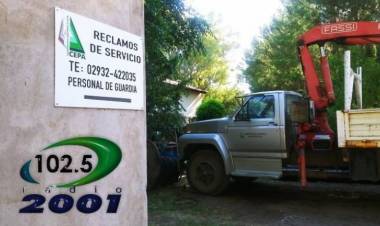 Este miércoles habrá un corte de energía en Pehuen Co