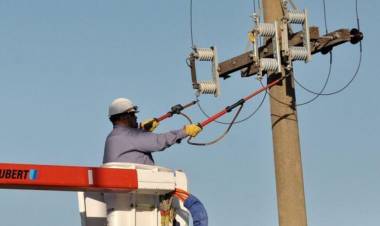 Este jueves habrá un corte de energía en varias localidades de Coronel Rosales