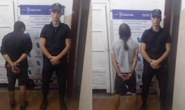 Detuvieron a dos delincuentes por robar elementos del Hospital Municipal Eva Perón