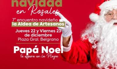 El Municipio invita a esperar la Navidad con feria de artesanos, shows en vivo y Papá Noel en Plaza Belgrano 