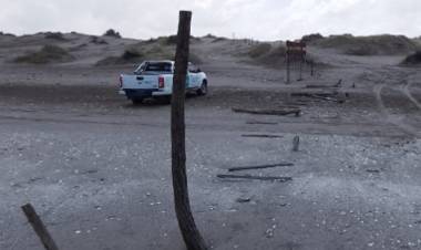 Se denuncia vandalismo contra el vallado de la reserva natural Pehuen Co - Monte Hermoso