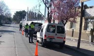 Se realizaron operativos de control de tránsito en distintas zonas de la ciudad