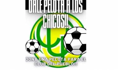 El Club Unión Pehuen Co lanzó un pedido solidario a la comunidad