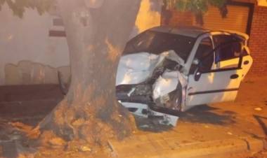 Un accidente de tránsito dejó personas heridas