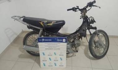 Un hombre recuperó una moto que le habían robado