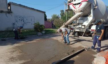 El Municipio de Coronel Rosales finaliza trabajos inconclusos de ABSA