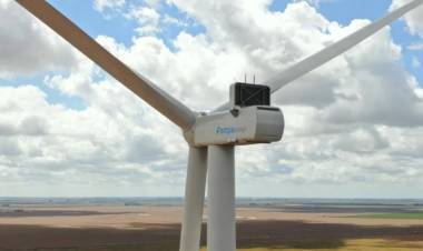 Pampa Energía habilitó comercialmente la totalidad de su 5° parque eólico en Coronel Rosales