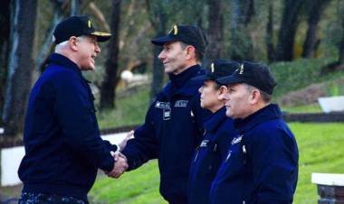 En Puerto Belgrano se realizó la despedida a suboficiales que pasaron a retiro
