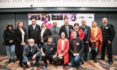 La peña 2 de Abril y Julián Mendiondo fueron premiados en La Plata
