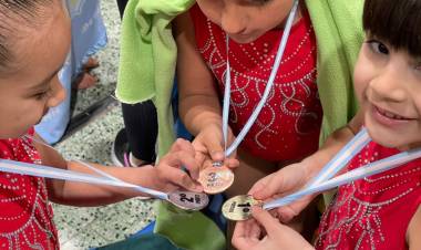Gimnasia Artística: 3D del Club Rosario participaron del Torneo organizado en el Club Villa Mitre