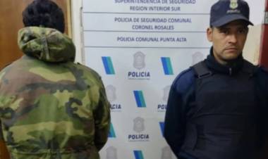 Detuvieron a un sospechoso de cometer varios robos en Punta Alta