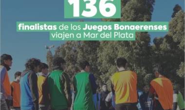 El Municipio afrontará los gastos para que 136 rosaleños disputen finales de Juegos Bonaerenses en Mar del Plata