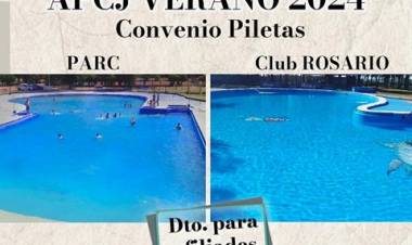 APCJ presenta los convenios recreativos de la temporada verano 2024