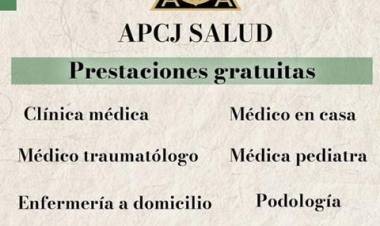APCJ informa sobre las prestaciones gratuitas para sus afiliados