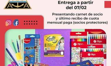 APCJ: Continúa la entrega de Kits Escolares 2024