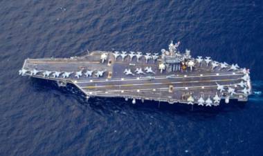 La Armada Argentina hará un ejercicio naval con un portaaviones nuclear de EE. UU.