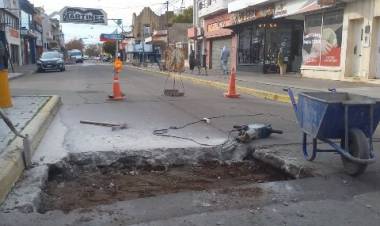 Se encuentra cortada la intersección de Bernardo de Irigoyen y Brown por obras