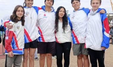 Jóvenes de Atletismo Luz y Fuerza participaron en la Copa Nacional de Clubes en Cordoba