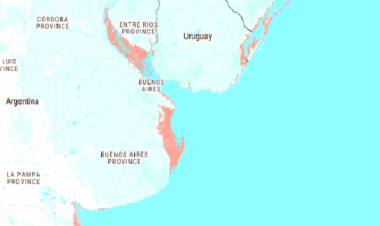 El nivel del mar aumenta en el mundo: qué regiones de Argentina están en riesgo