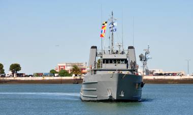 El aviso ARA “Teniente Olivieri” regresó a la Base Naval Puerto Belgrano